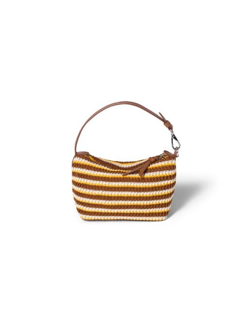 Pouch Spirit di Miu Miu in Metallic