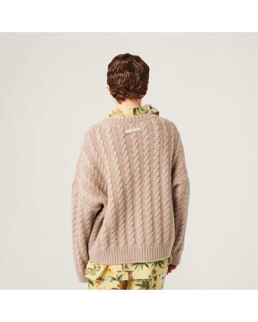 Miu Miu Natural Cashmere Sweater