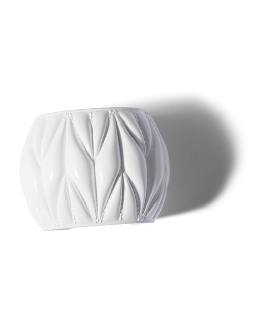 Miu Miu White Bracelet With Matelassé Motif