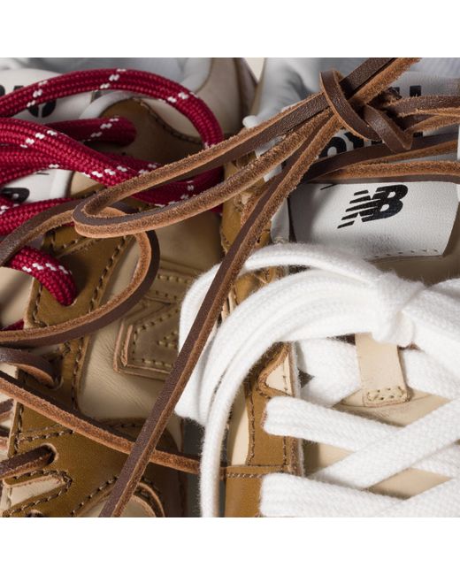 Miu Miu Pink New Balance X Miu Miu 530 Sl Deco' Calf Leather Sneakers