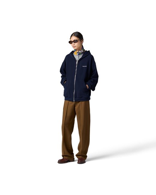 Miu Miu Natural Kid Mohair Pants