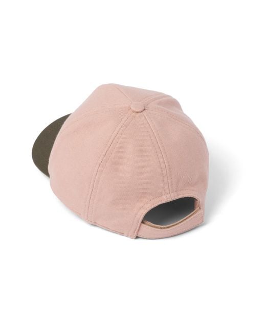 Miu Miu Pink Drill Baseball Cap