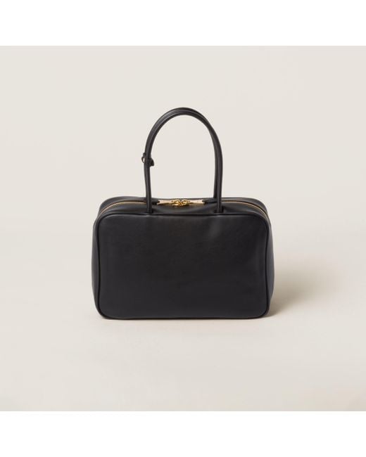 Miu Miu Black Beau Leather Bag