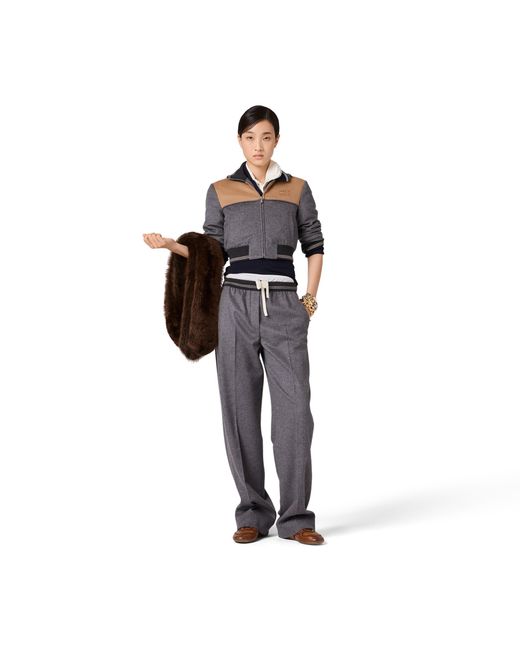 Miu Miu Gray Velour Joggers