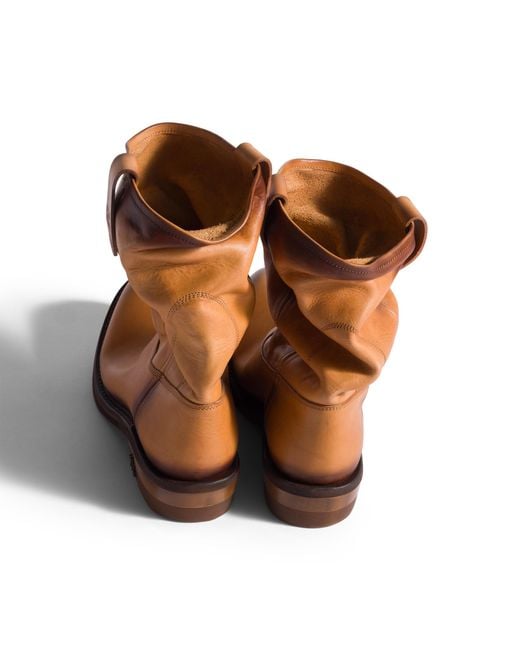 Miu Miu Brown Solid Stivaletti Boots