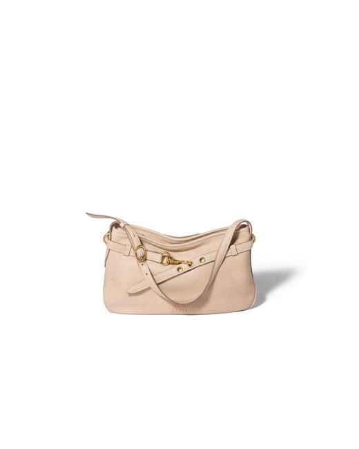 Miu Miu Pink Aventure Nappa Leather Bag