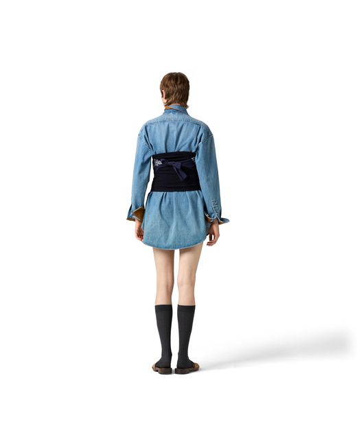 Miu Miu Blue Denim Shirt