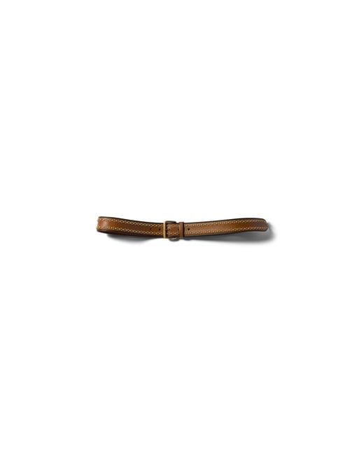 Miu Miu White Leather Belt