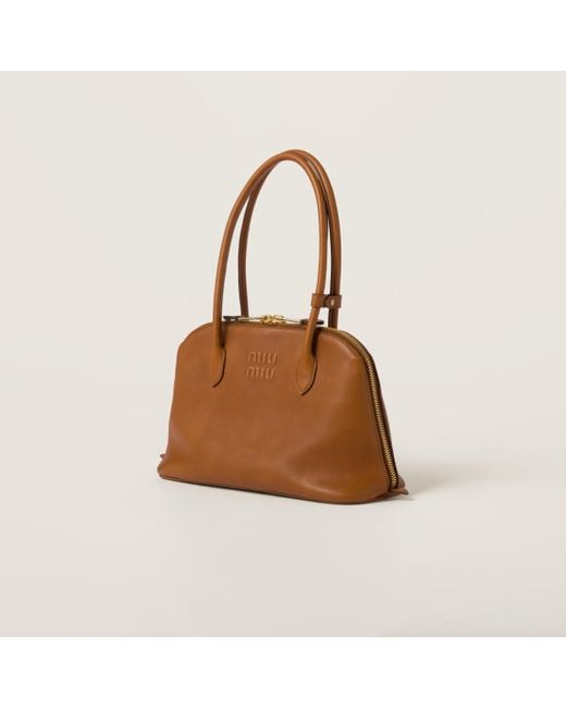 Miu Miu Brown Leather Bag