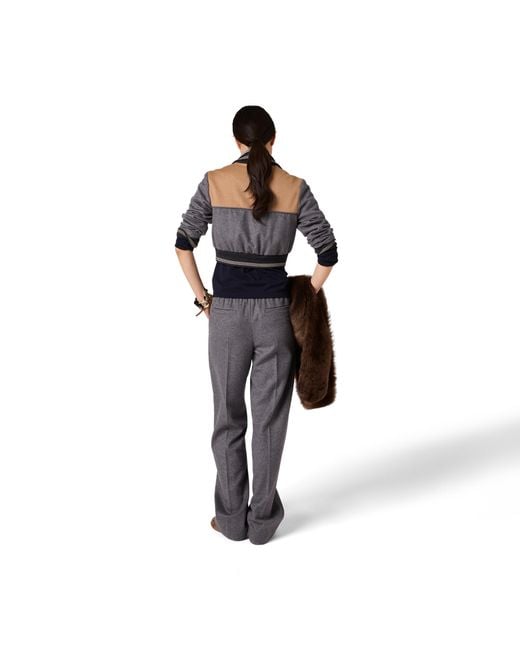Miu Miu Gray Velour Joggers