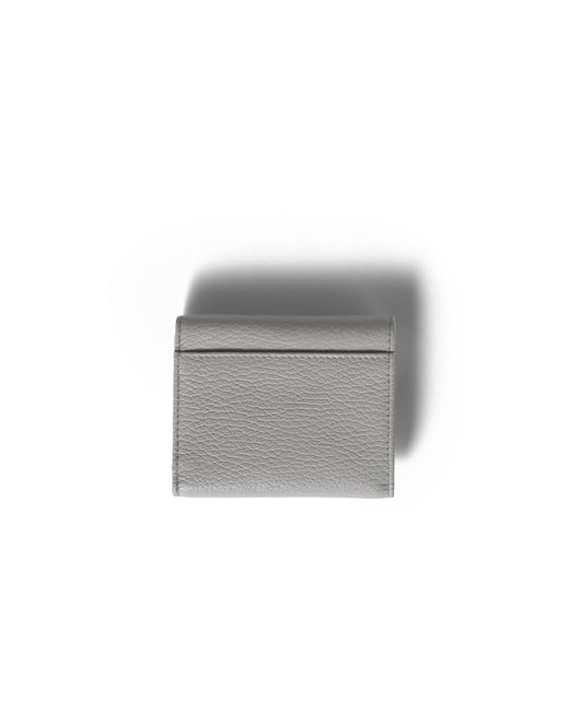 Miu Miu Gray Small Leather Wallet