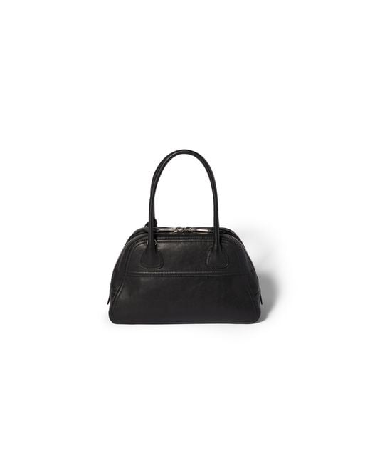 Miu Miu Black Vivant Nappa Leather Bag