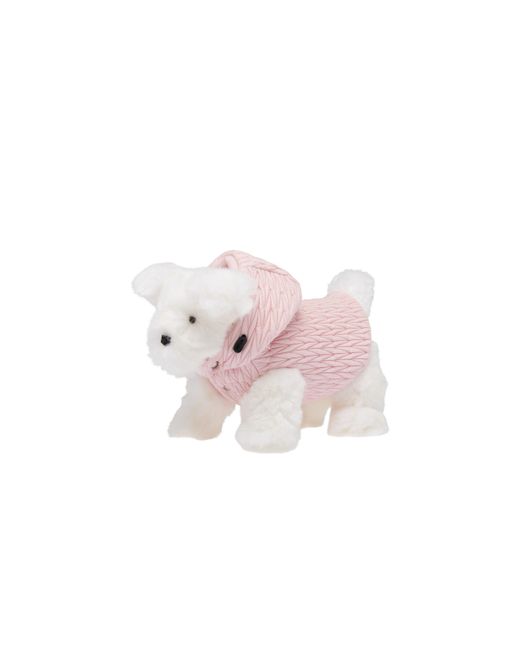 Miu Miu Pink Matelassé Fabric Dog Harness