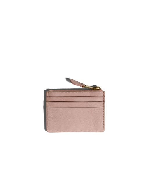 Miu Miu Pink Nappa Leather Card Holder