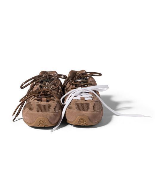 Miu Miu Brown New Balance X 530 Sl Suede And Mesh Sneakers