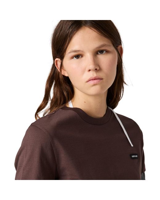Miu Miu Purple Jersey T-Shirt