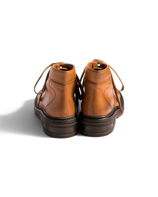 Miu Miu Brown Leather Booties