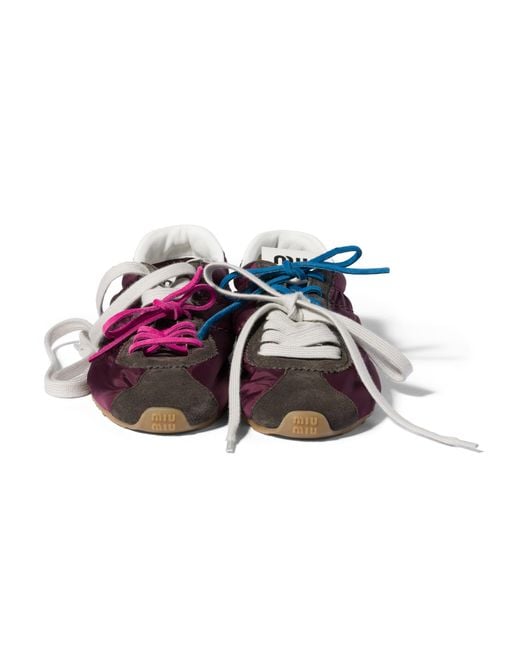 Stringhe di Miu Miu in Pink
