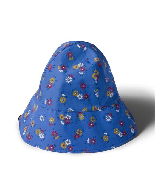 Miu Miu Blue Poplin Bucket Hat