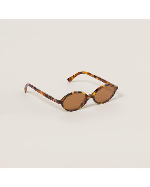 Miu Miu Miu Regard Sunglasses | Lyst Miu Miu Miu Regard Sunglasses | Lyst