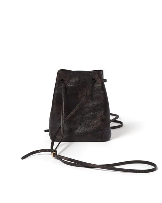 Miu Miu Black Nappa Leather Pouch