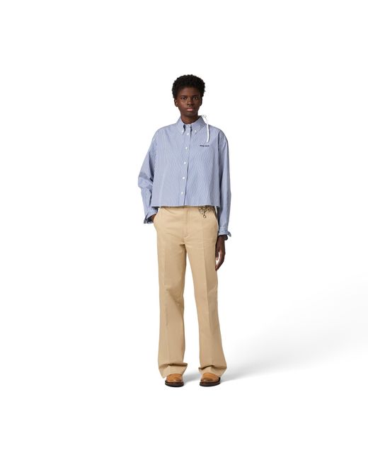 Miu Miu Natural Chino Pants