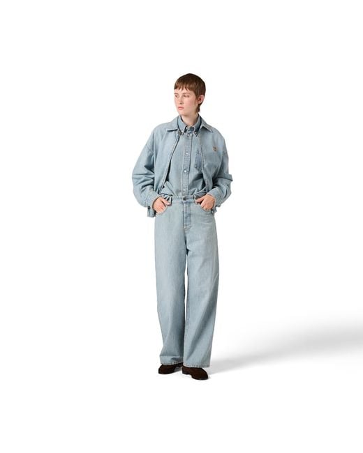 Miu Miu Blue Chambray Jeans