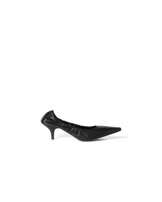 Miu Miu Black Nappa Leather Pumps