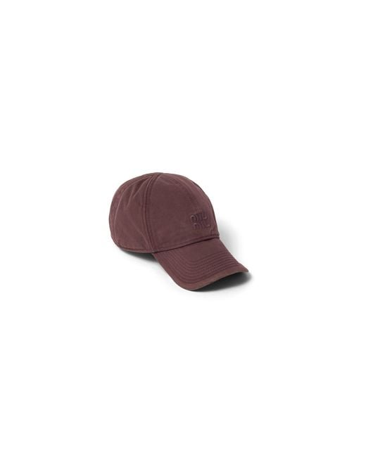 Miu Miu Purple Drill Baseball Cap