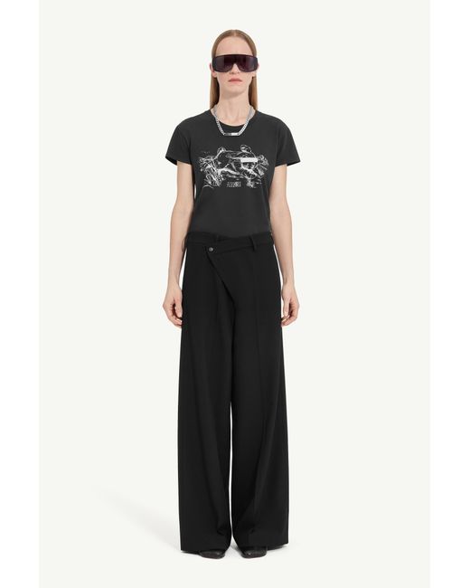 MM6 by Maison Margiela Black Tailored Trousers