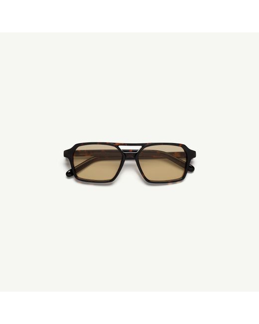 MM6 by Maison Margiela Black Open Bridge Sunglasses