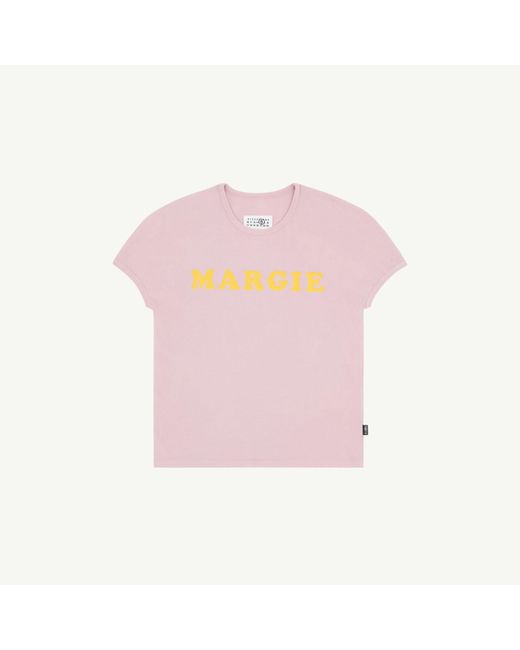 MM6 by Maison Margiela Pink Vintage Jersey T-Shirt