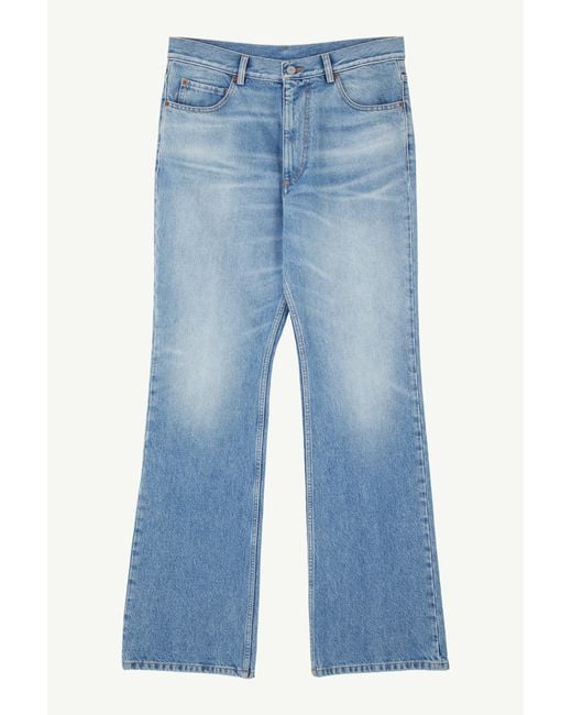 MM6 by Maison Margiela Blue Bootcut Jeans for men