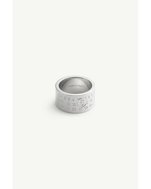 MM6 by Maison Margiela Multicolor Numeric Ring for men