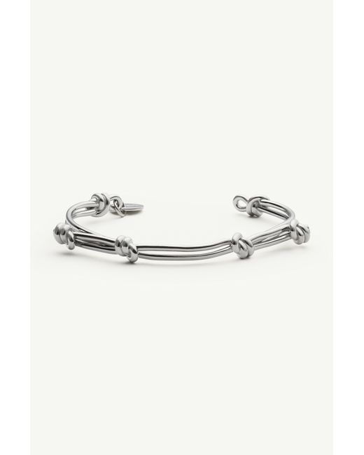 MM6 by Maison Margiela Multicolor Burnished Cuff Bracelet for men