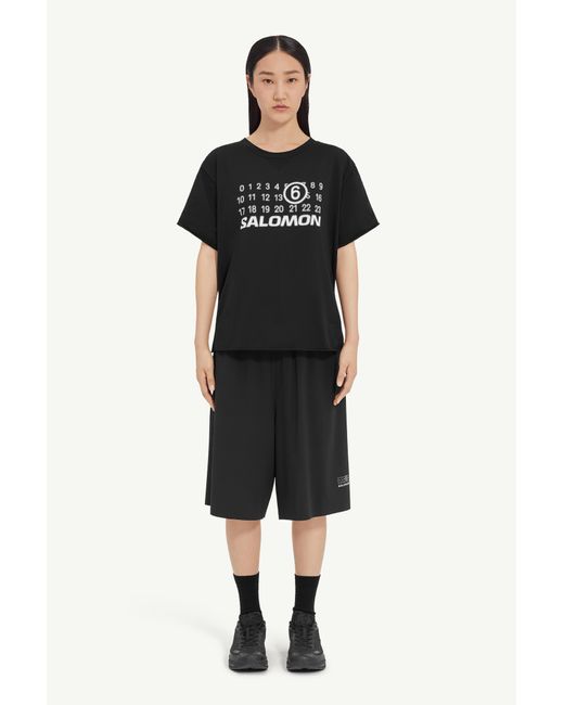MM6 by Maison Margiela Black X Salomon Seamless T-Shirt