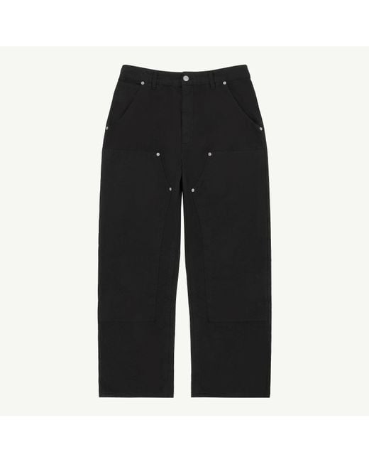 MM6 by Maison Margiela Black Straight-Leg Jeans for men