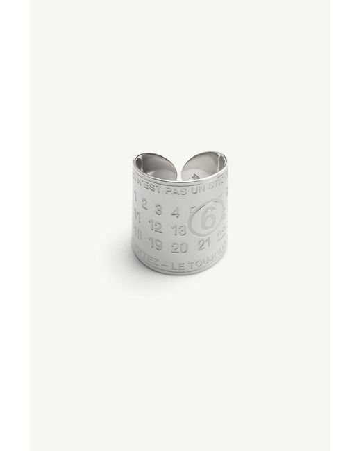 MM6 by Maison Margiela Multicolor Souvenir Sticker Band Ring