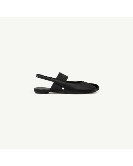 MM6 by Maison Margiela Black Anatomic Numeric Slingback