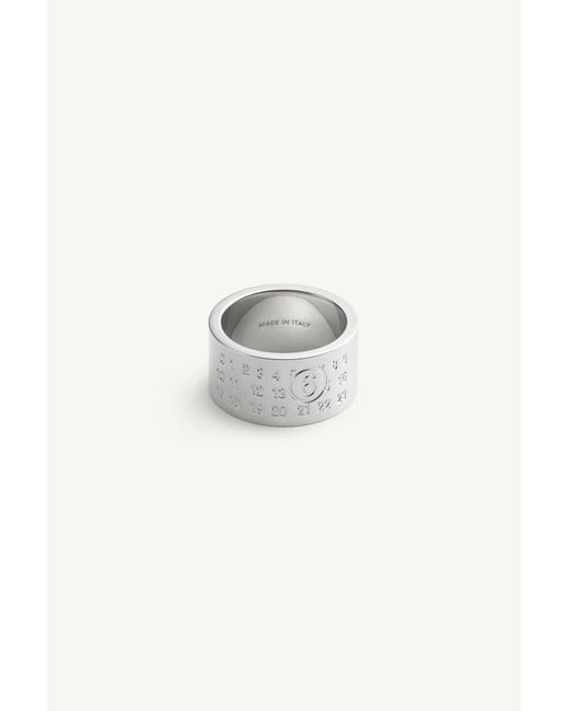 MM6 by Maison Margiela Multicolor Numeric Ring for men
