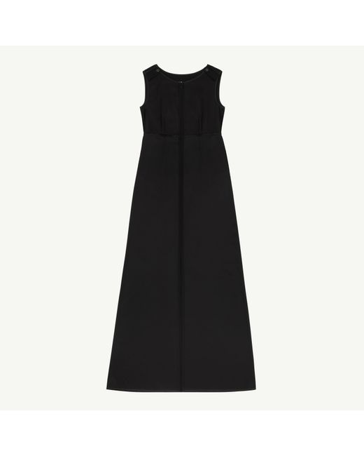 MM6 by Maison Margiela Black Longline Dress
