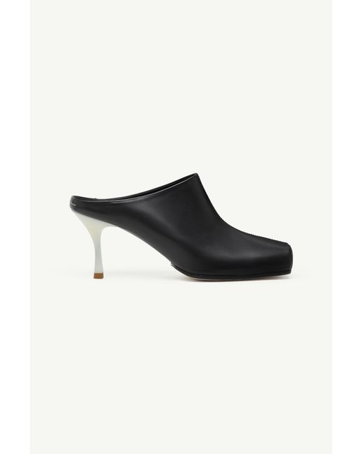 MM6 by Maison Margiela Black Ballerina Mule