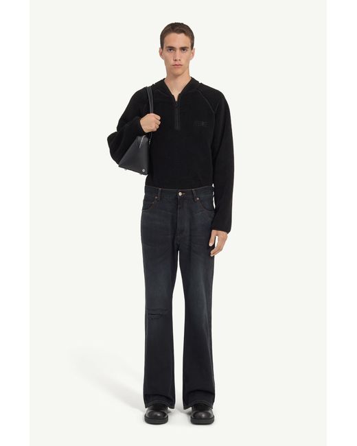 MM6 by Maison Margiela Blue Straight-Leg Jeans for men