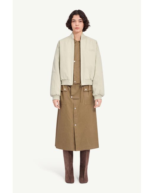 MM6 by Maison Margiela Natural Cotton Twill Jacket