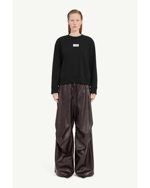 MM6 by Maison Margiela Black Sweatshirt