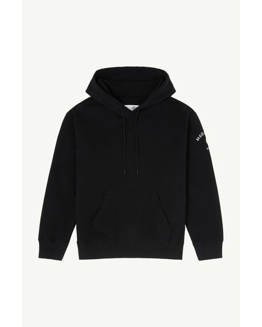 MM6 by Maison Margiela Black Mannequin-Print Sweatshirt