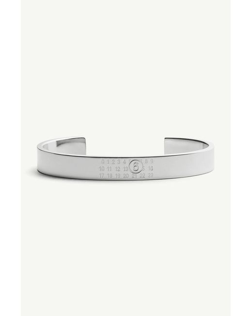 MM6 by Maison Margiela Multicolor Numeric Minimal Signature Cuff Bracelet