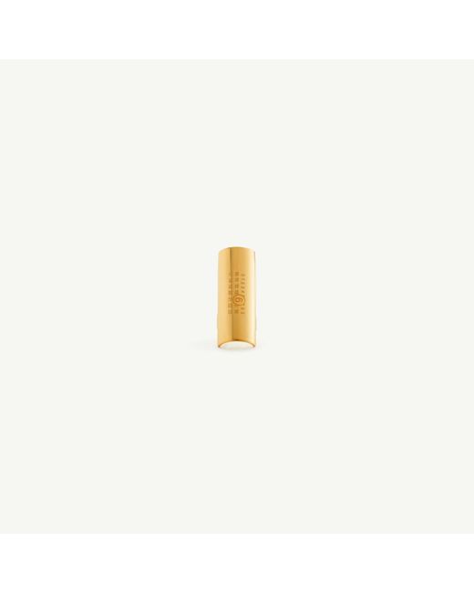 MM6 by Maison Margiela White Wide Numeric Ring