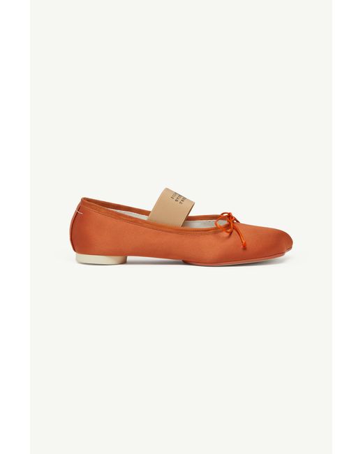 MM6 by Maison Margiela Multicolor Anatomic Numeric Ballerinas