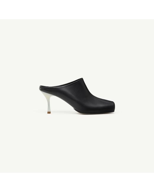 MM6 by Maison Margiela Black Ballerina Mule